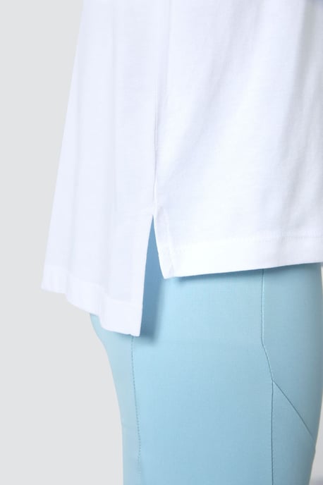 Oversized Katoen-Modal T-shirt met Ronde Hals - Image 5