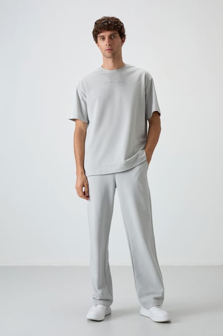Oversized Printed Crew Neck T-Shirt - Image 2