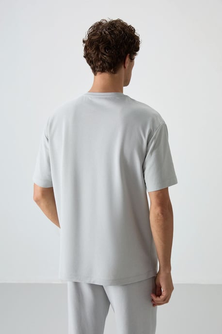 Oversized Printed Crew Neck T-Shirt - Image 5