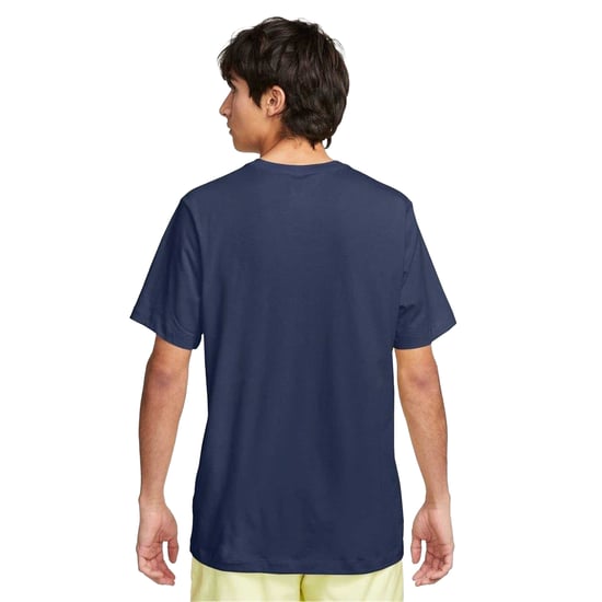 Nike Heren Club T-Shirt (Marine) - Image 4