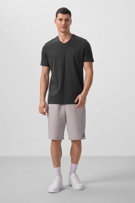 Men's V-Neck Short Sleeve T-Shirt - Image 3