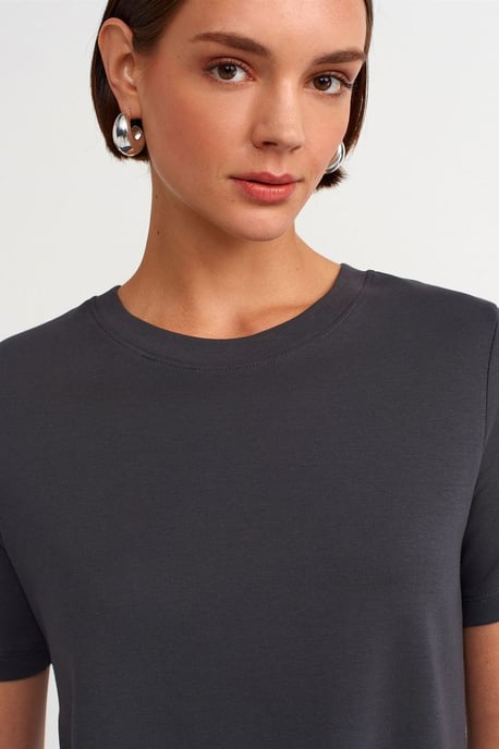 Dames Katoenen Ronde Hals T-Shirt - Image 4