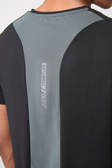 Heren T-shirt met Korte Mouwen en Logo Patch - Image 5
