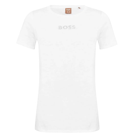 Hugo Boss Kvinnor/Damer Diamante Logo T-Shirt (Vit) - Image 2