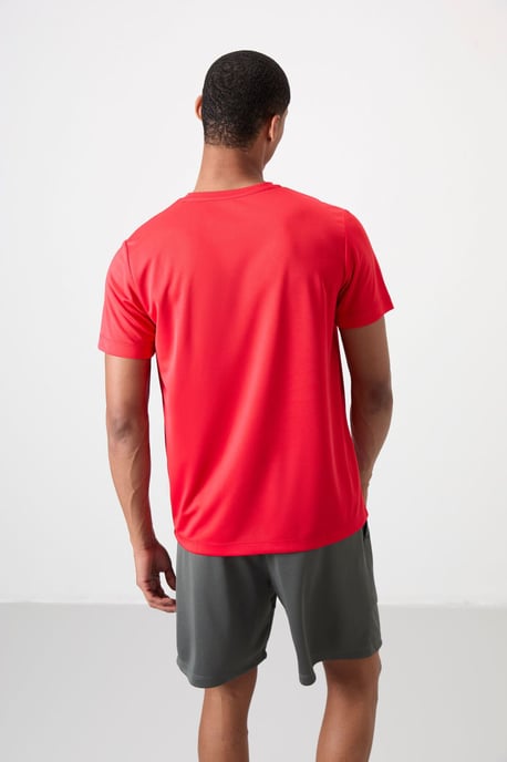 Men's Logo Print Crew Neck T-Shirt - Image 5