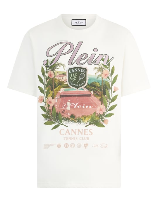 Round Neck T-Shirt Cannes Tennis Club - Image 1