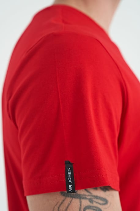 Men's Cotton Elastane Crew Neck T-Shirt - Image 5