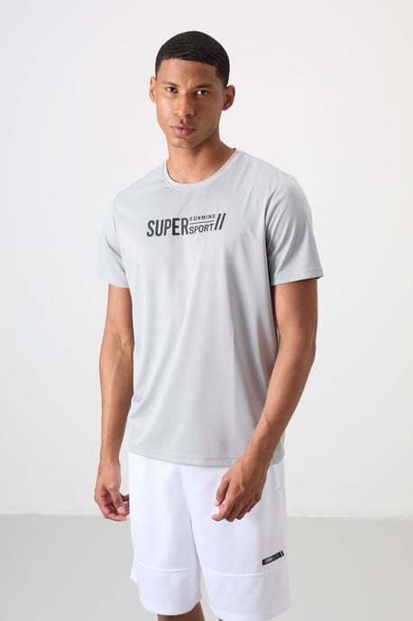 Heren T-Shirt met Print en Ronde Hals - Image 1