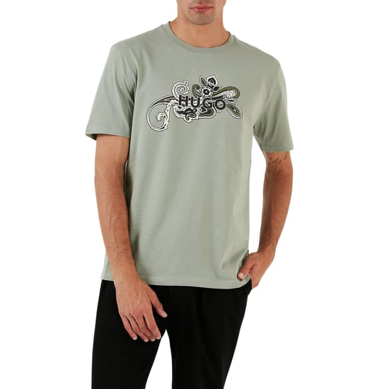 Hugo Heren Dulive T-Shirt (Lichtgroen) - Image 3