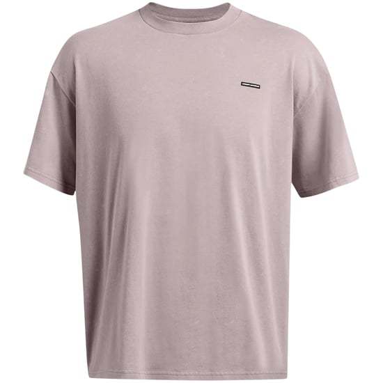 Under Armour Heren Gewassen Logo Oversized T-shirt (Grijze dageraad) - Image 1