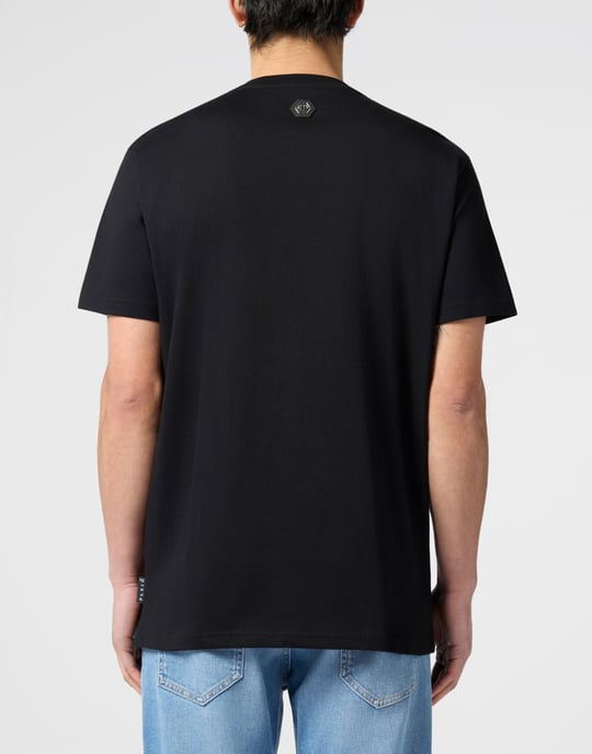 Round Neck T-Shirt Little Ice Cream Skull Skull - Image 5
