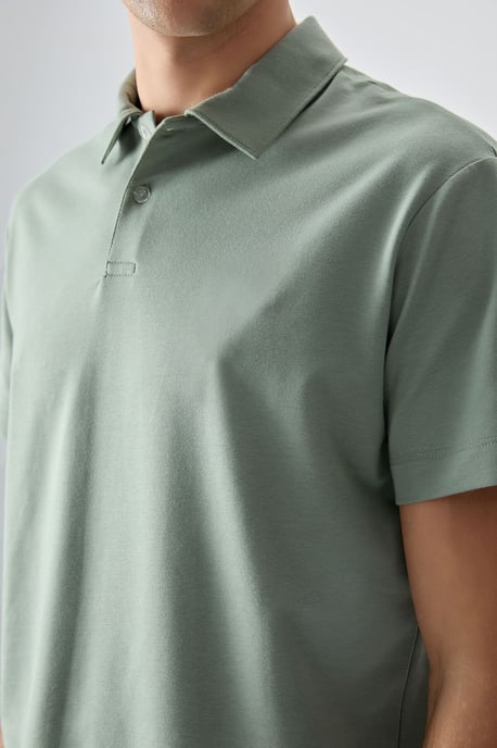 Oversized Polo Kragen T-shirt - Image 2