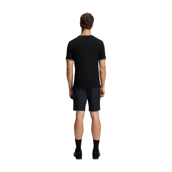 Boss Heren Hbg Taul katoenen T-shirt met normale pasvorm (Zwart) - Image 2