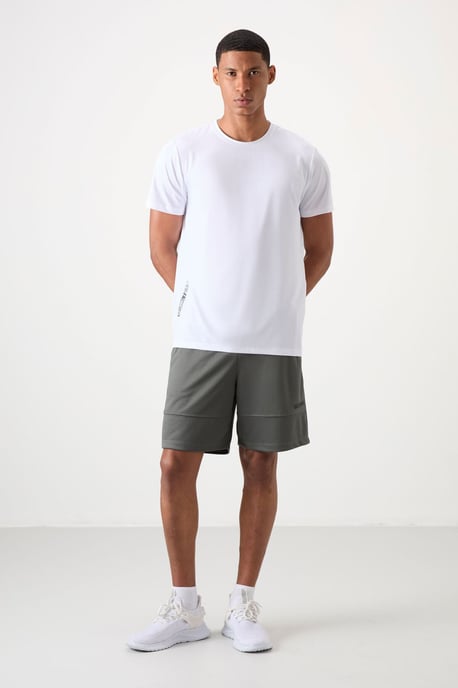 Heren Regular Fit Crew Neck T-shirt - Image 2