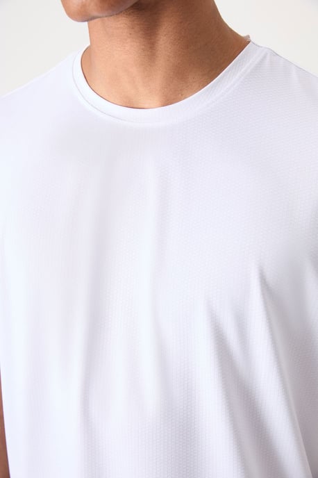Heren Regular Fit Crew Neck T-shirt - Image 3