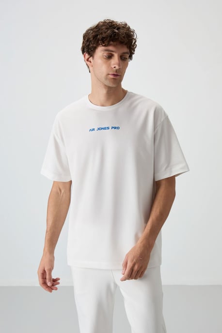 Oversized Geprinte Crew Neck T-shirt - Image 1