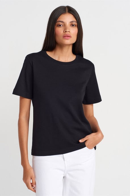 Women's Cotton Crew Neck T-Shirt - Image 1