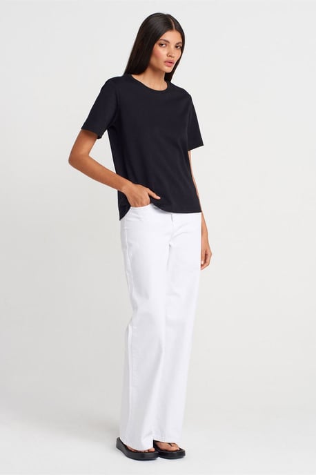 Women's Cotton Crew Neck T-Shirt - Image 4