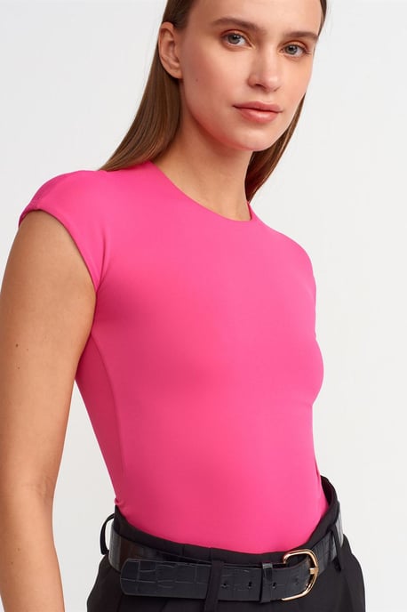 Dam Slim Fit Rundhalsad T-Shirt - Image 4