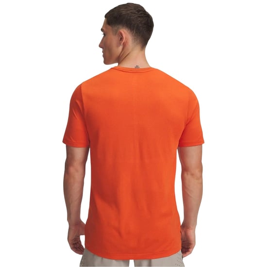 Under Armour Heren Vanish Elite Naadloos T-shirt (Oranje) - Image 2