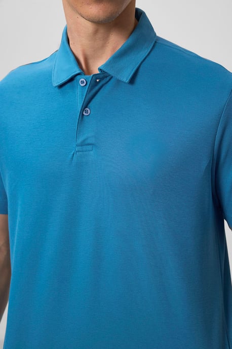 Men's Cotton Elastane Polo T-Shirt - Image 3