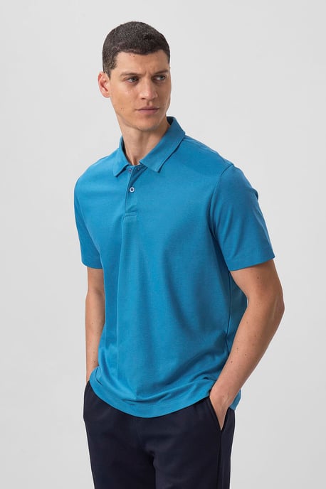 Men's Cotton Elastane Polo T-Shirt - Image 4