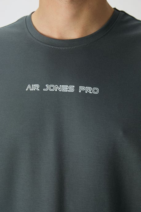 Överdimensionerad Tryckt Crew Neck T-Shirt - Image 2