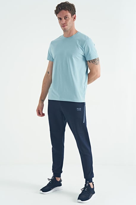 Men's Cotton Elastane Crew Neck T-Shirt - Image 5