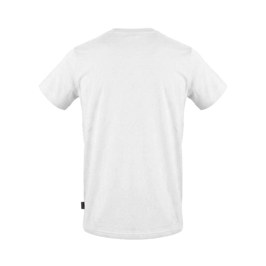 Aquascutum Heren Logo Geribd Kraag T-shirt (Wit) - Image 2