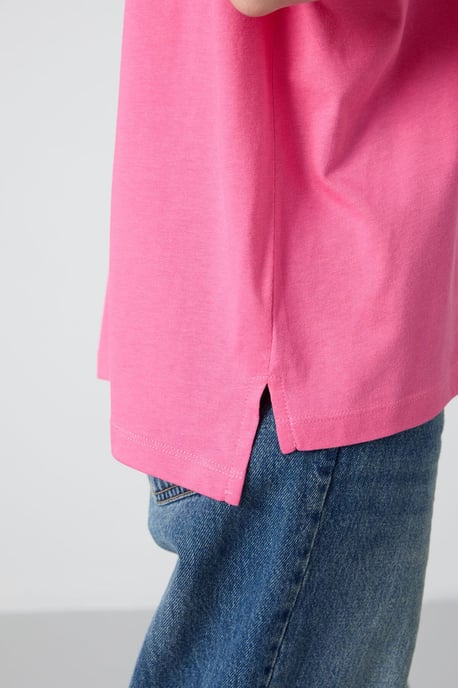 Oversized Katoen-Modal Coltrui T-Shirt - Image 5