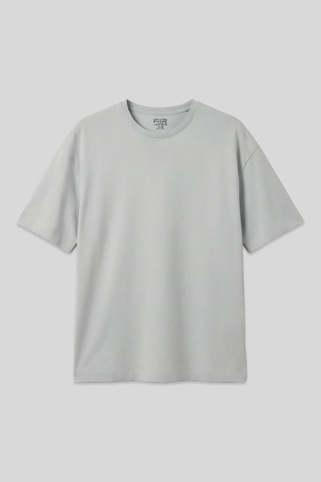 Oversized Katoenen Crew Neck T-Shirt - Image 1
