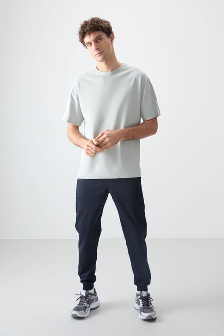 Oversized Katoenen Crew Neck T-Shirt - Image 3