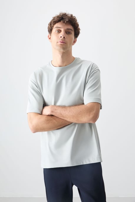 Oversized Katoenen Crew Neck T-Shirt - Image 4