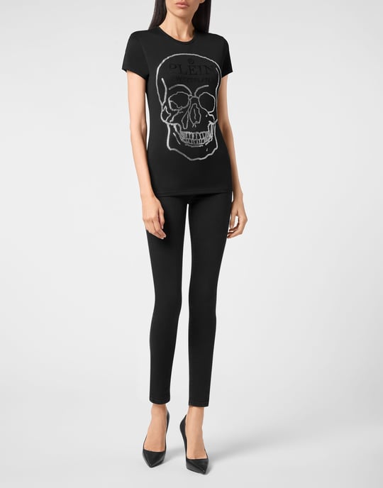 T-Shirt Rund Hals Skull - Image 4