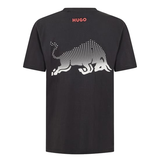 Hugo Mens Vcarb Regular T-Shirt (Black) - Image 2