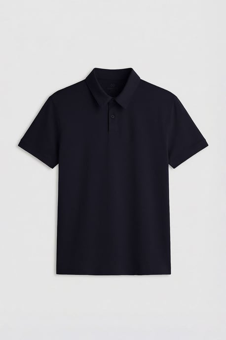 Men's Cotton Elastane Polo T-Shirt - Image 1