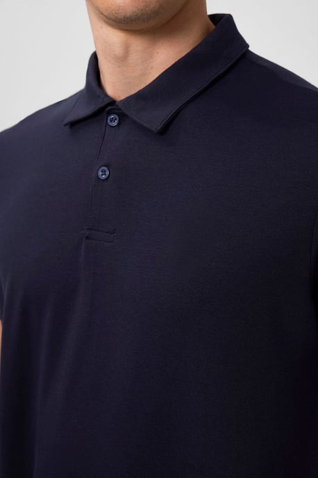 Men's Cotton Elastane Polo T-Shirt - Image 4