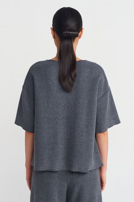 Kvinnors Lösa Passform Crew Neck T-Shirt - Image 2
