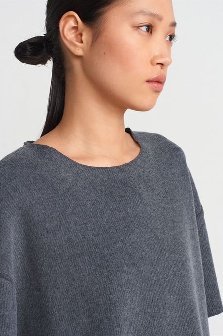 Kvinnors Lösa Passform Crew Neck T-Shirt - Image 4