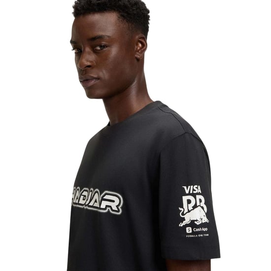 Hugo Heren Katoenen Oversized T-Shirt (Zwart) - Image 3