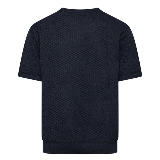 Duck and Cover Mataso-T-shirt i jacquard för män (Blå) - Image 2