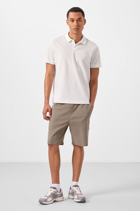 Herrarnas bomullselastan polo t-shirt - Image 4