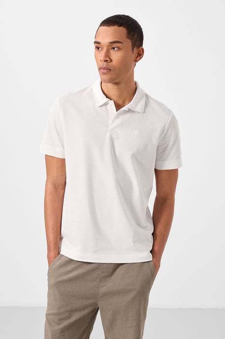 Herrarnas bomullselastan polo t-shirt - Image 5