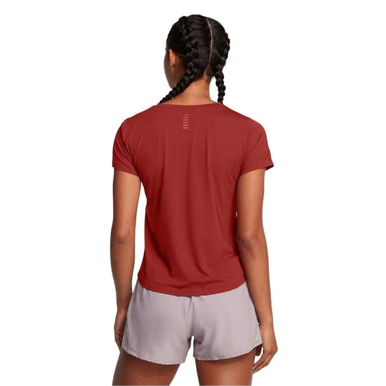 Under Armour Dames Launch Crew Neck Regular T-Shirt (Oranje) - Image 4