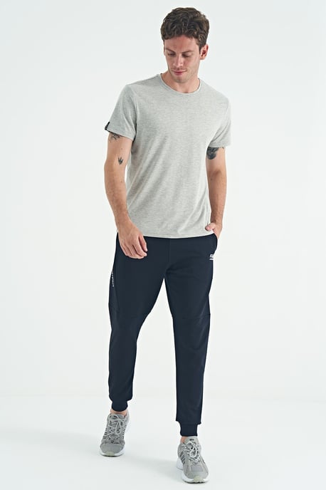 Men's Cotton Elastane Crew Neck T-Shirt - Image 5