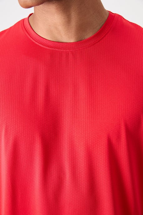 Heren Regular Fit Crew Neck T-Shirt - Image 3