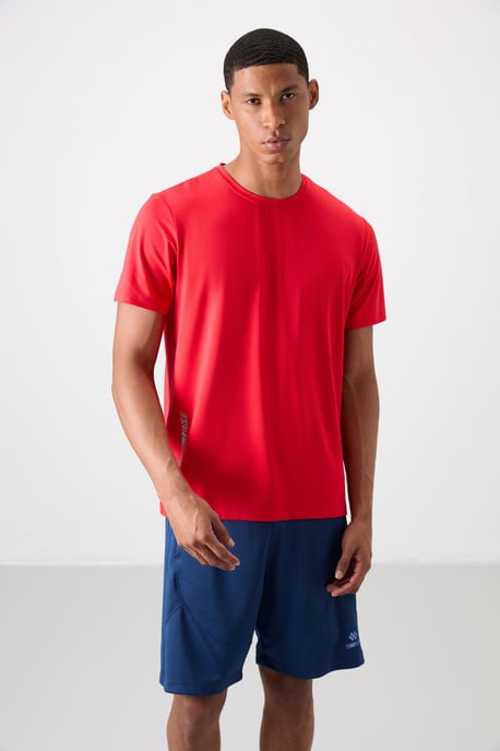 Heren Regular Fit Crew Neck T-Shirt - Image 4