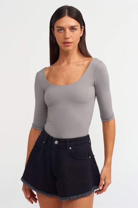 Dam Slim-fit Nylon Elastan T-shirt - Image 1