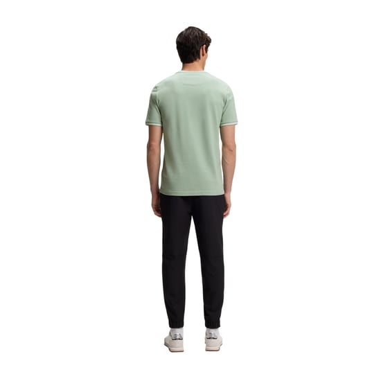 Boss Heren Hbg Taul katoenen T-shirt met normale pasvorm (Groen) - Image 2