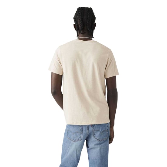 Levis Klassisk tjock T-shirt med ficka för män (Grädde) - Image 2